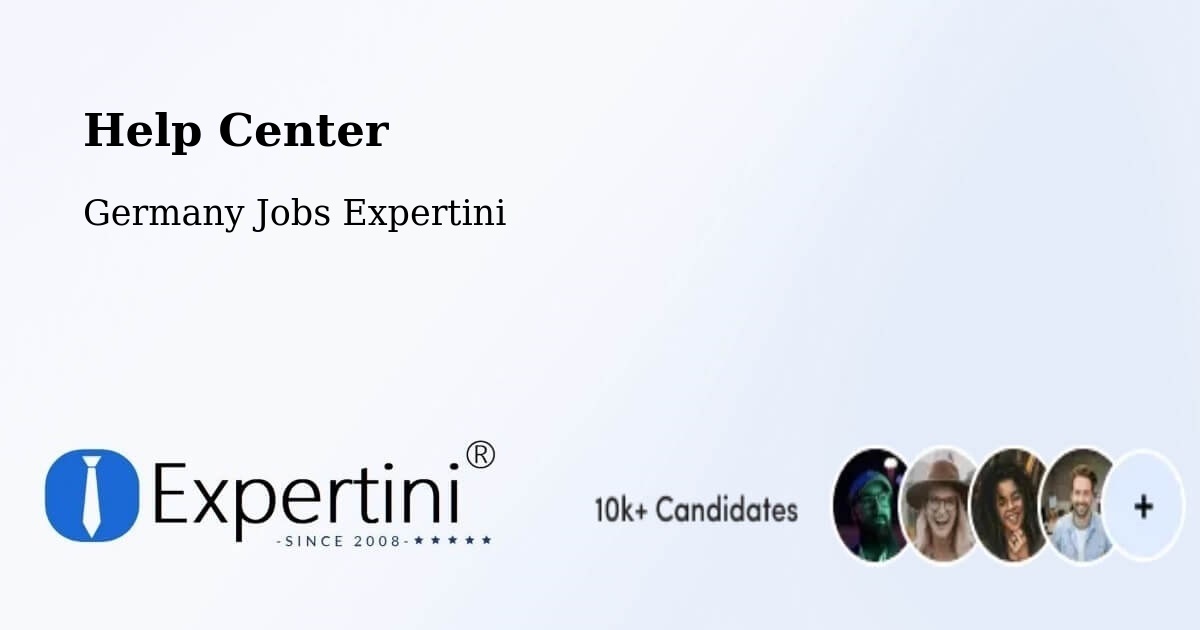 Help Center – Obersontheim - Germany Jobs Expertini